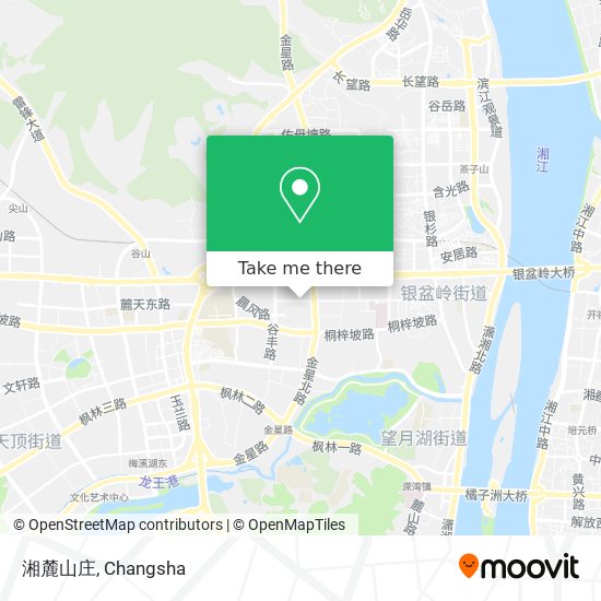 湘麓山庄 map