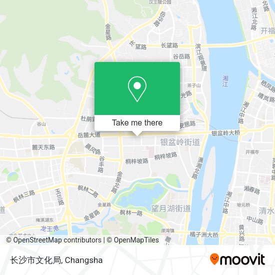 长沙市文化局 map