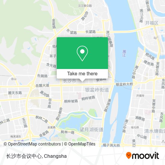 长沙市会议中心 map