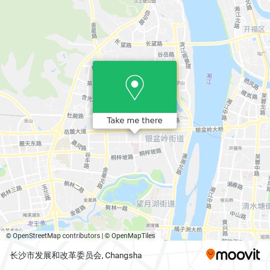 长沙市发展和改革委员会 map