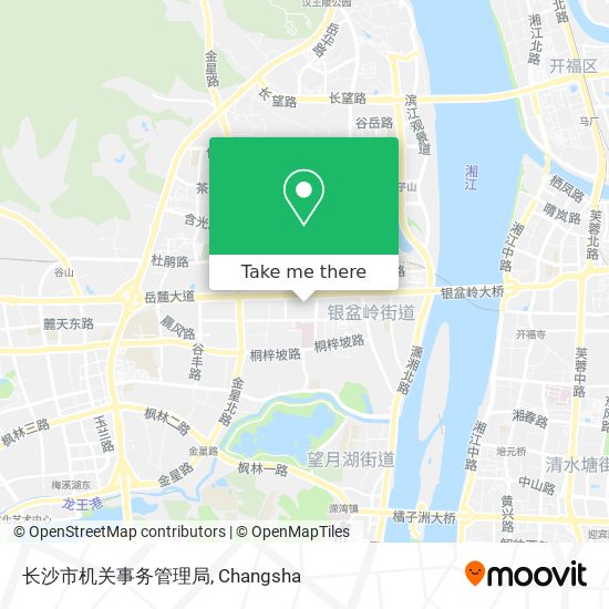 长沙市机关事务管理局 map