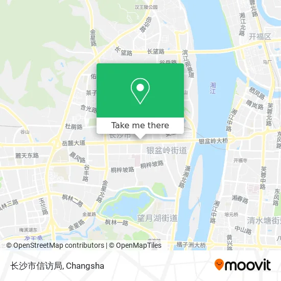 长沙市信访局 map