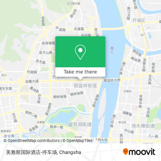 美雅斯国际酒店-停车场 map