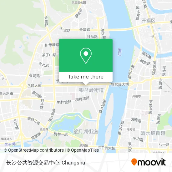 长沙公共资源交易中心 map
