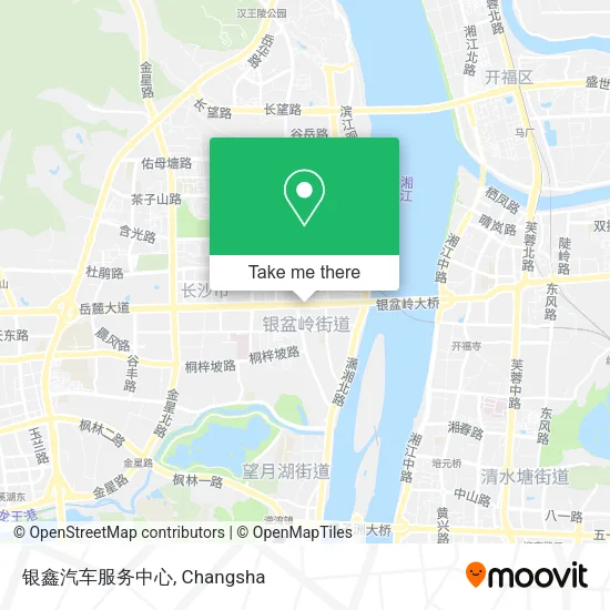 银鑫汽车服务中心 map