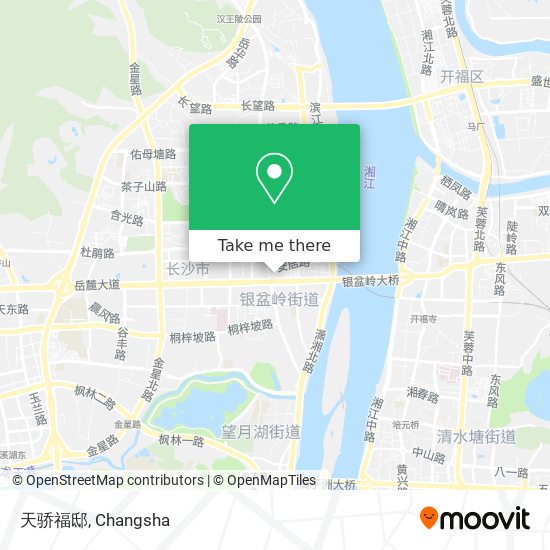 天骄福邸 map
