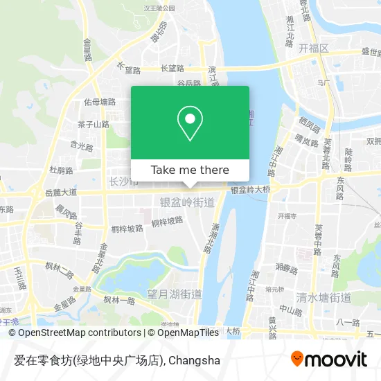 爱在零食坊(绿地中央广场店) map