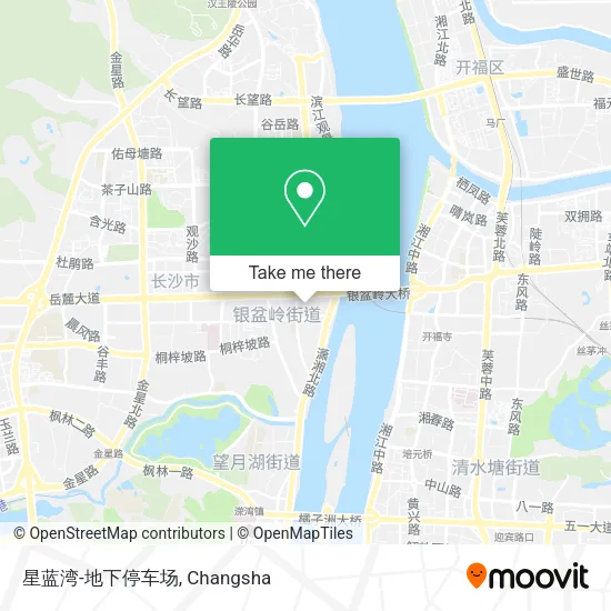 星蓝湾-地下停车场 map