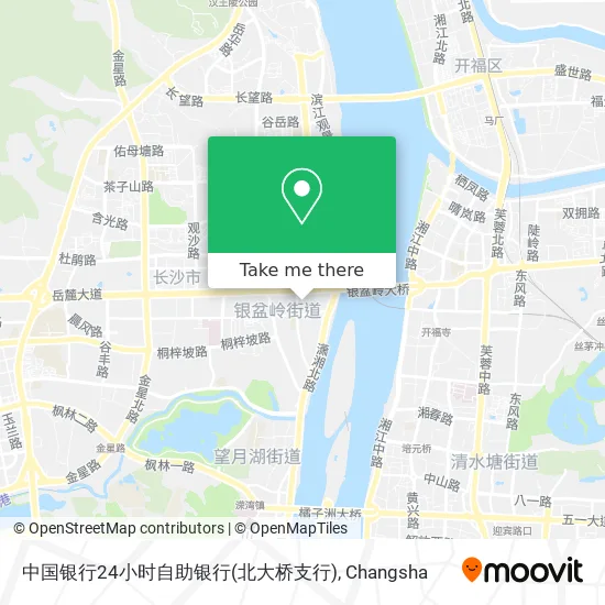 中国银行24小时自助银行(北大桥支行) map