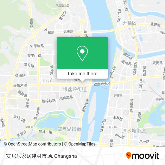 安居乐家居建材市场 map