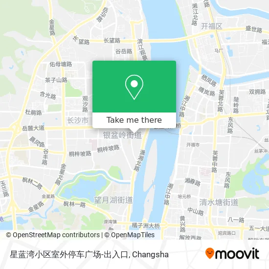 星蓝湾小区室外停车广场-出入口 map