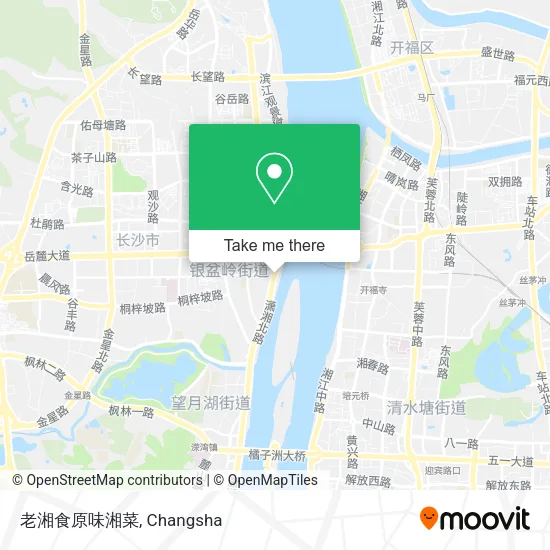 老湘食原味湘菜 map