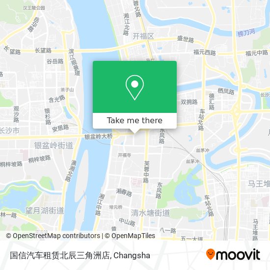 国信汽车租赁北辰三角洲店 map