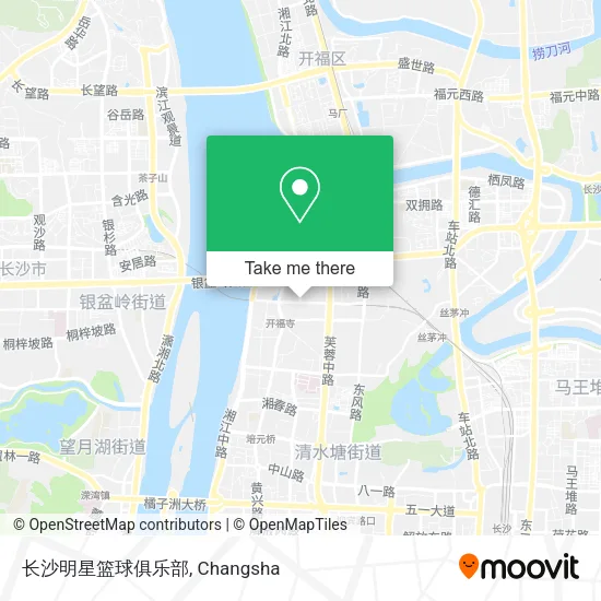 长沙明星篮球俱乐部 map