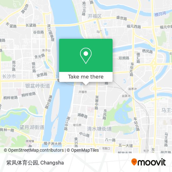 紫凤体育公园 map
