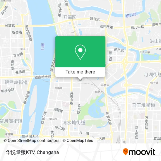 华悦量贩KTV map