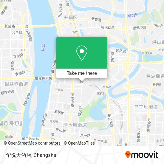 华悦大酒店 map
