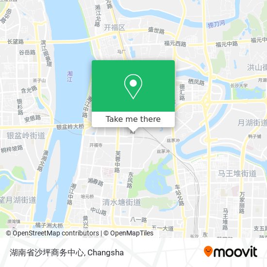 湖南省沙坪商务中心 map