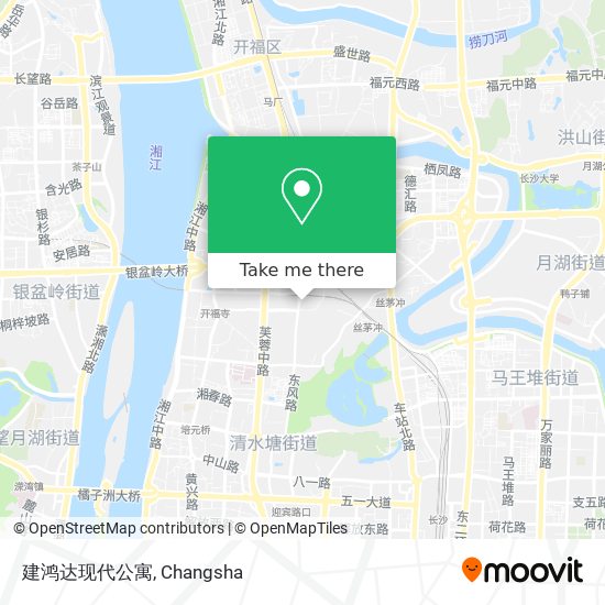 建鸿达现代公寓 map
