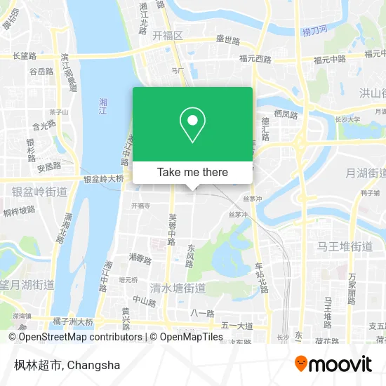 枫林超市 map