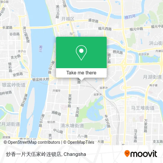 炒香一片天伍家岭连锁店 map