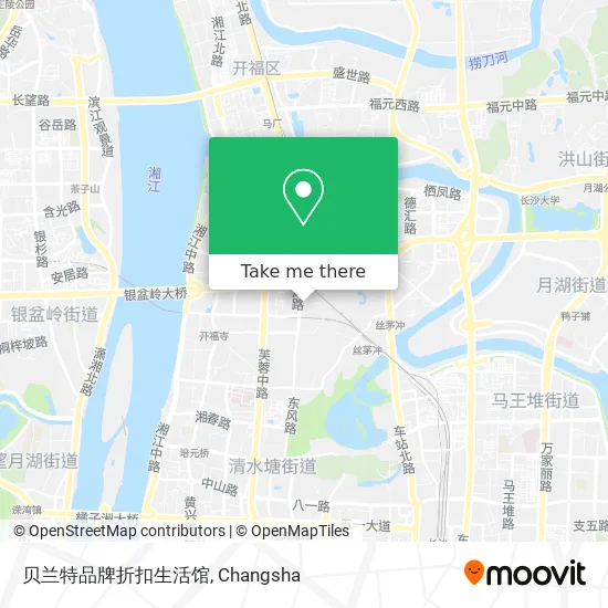 贝兰特品牌折扣生活馆 map