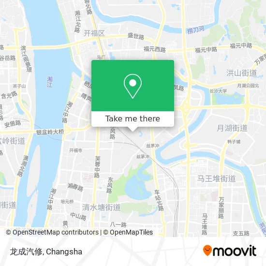 龙成汽修 map