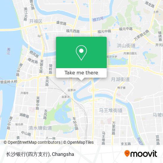 长沙银行(四方支行) map