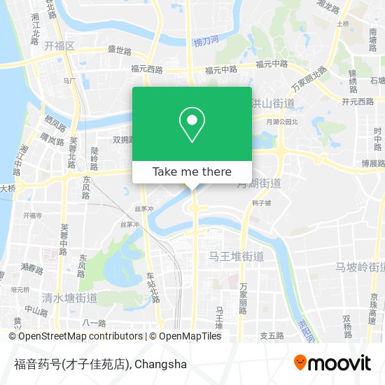 福音药号(才子佳苑店) map