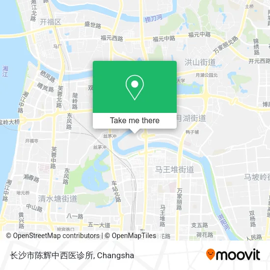 长沙市陈辉中西医诊所 map