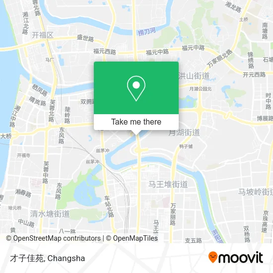 才子佳苑 map