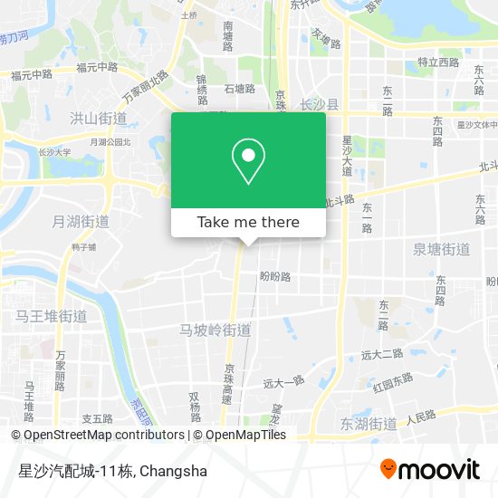 星沙汽配城-11栋 map