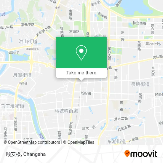 顺安楼 map