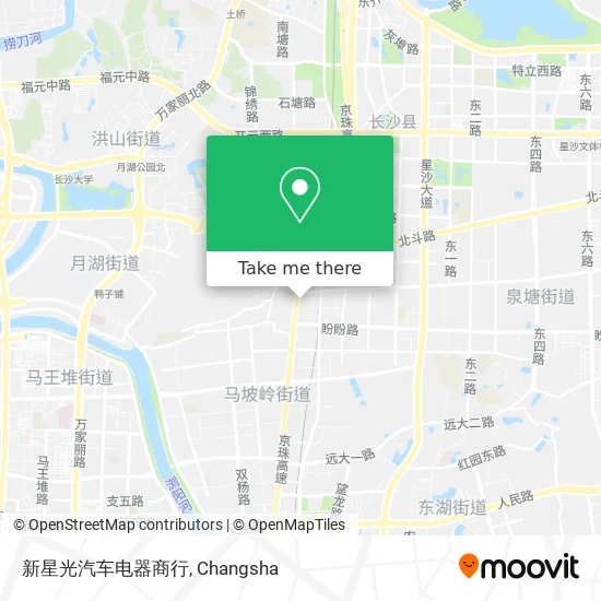新星光汽车电器商行 map