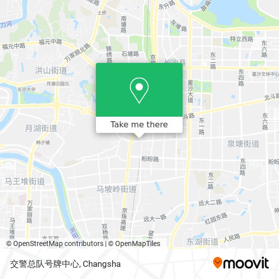 交警总队号牌中心 map