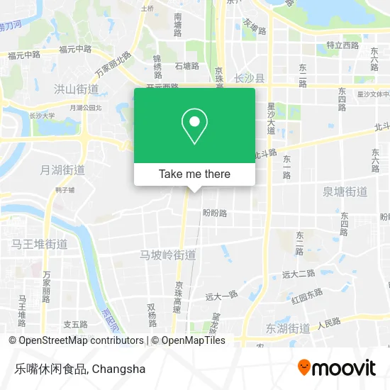 乐嘴休闲食品 map