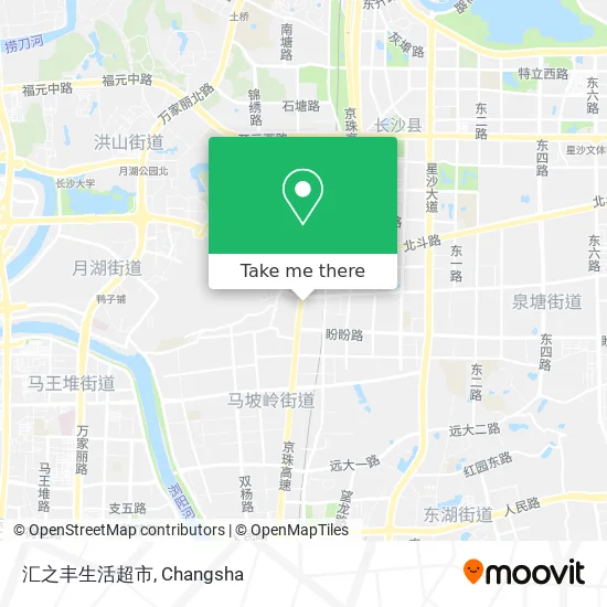 汇之丰生活超市 map