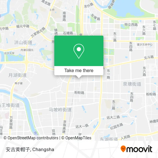 安吉黄帽子 map