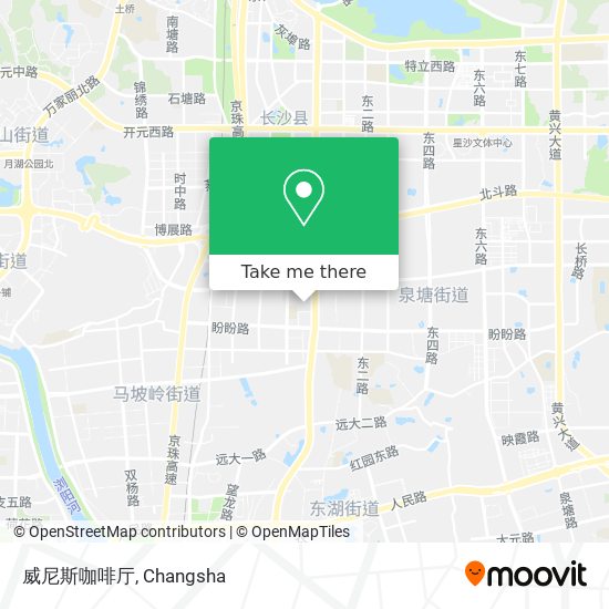 威尼斯咖啡厅 map