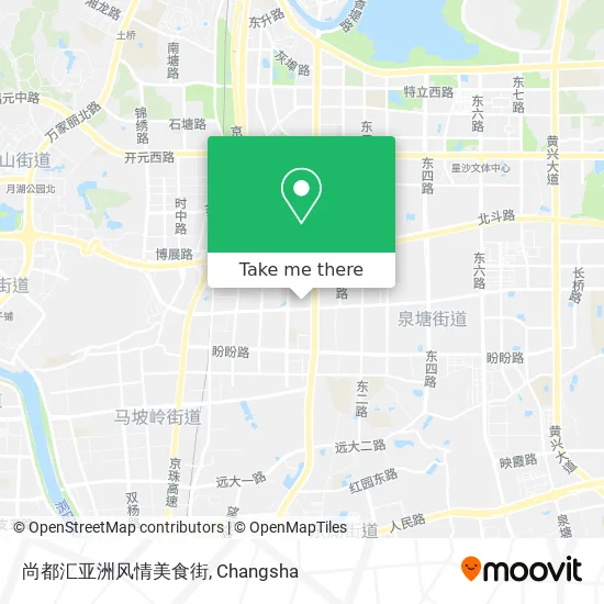尚都汇亚洲风情美食街 map