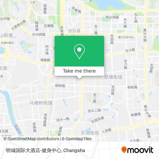 明城国际大酒店-健身中心 map