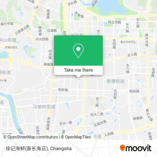 徐记海鲜(新长海店) map