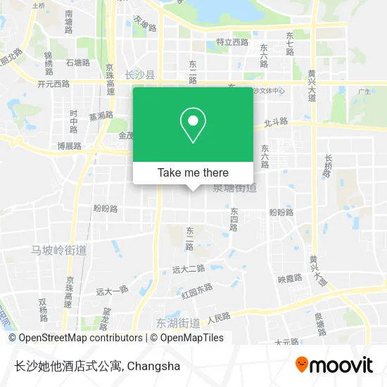 长沙她他酒店式公寓 map