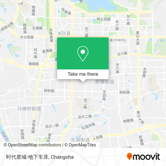 时代星城-地下车库 map
