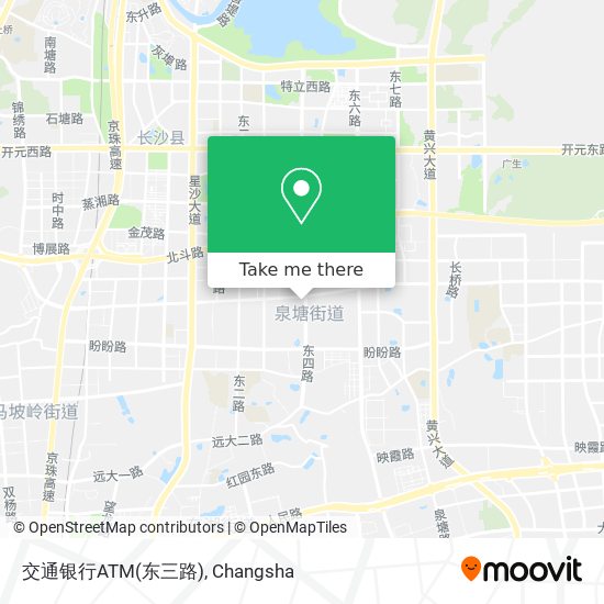 交通银行ATM(东三路) map