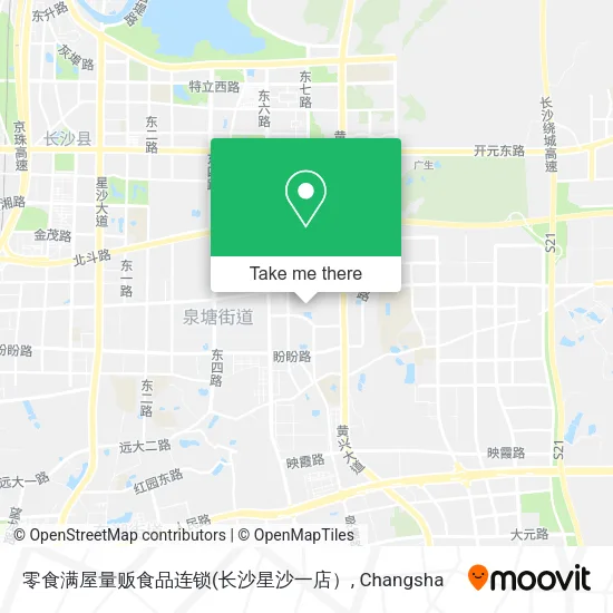零食满屋量贩食品连锁 map