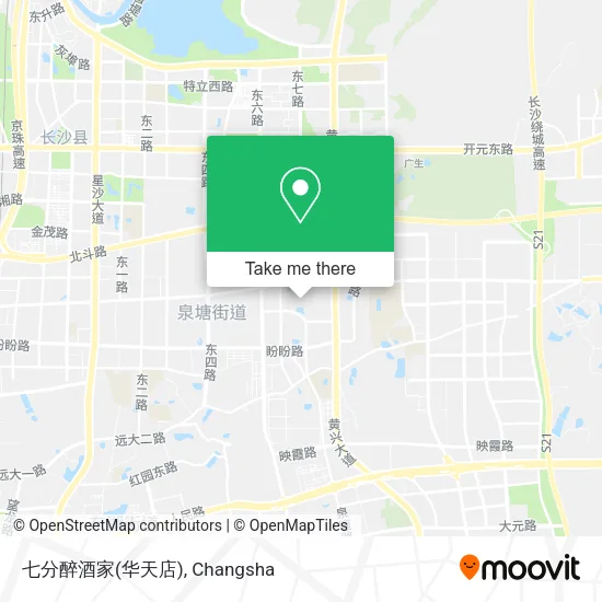 七分醉酒家(华天店) map