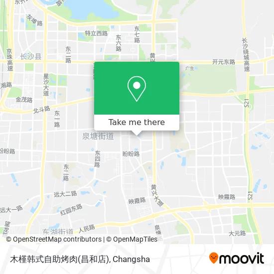 木槿韩式自助烤肉(昌和店) map