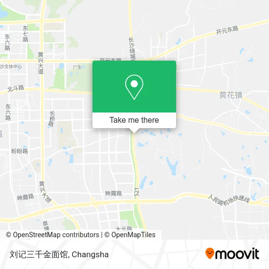 刘记三千金面馆 map