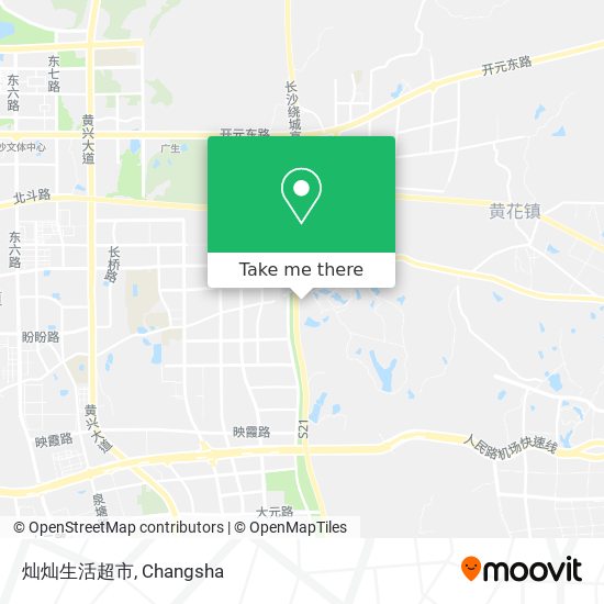 灿灿生活超市 map